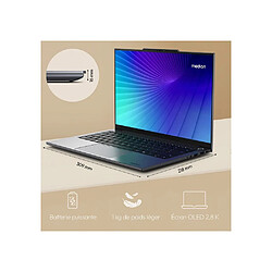Medion Signium 14 S1 14" OLED 2.8K 120Hz i5-120U 16Go 512Go Sans OS pas cher