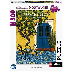 Nathan 500 pièces Puzzle Un zeste d'Italie (Sorrento Limone) - Nostalgie