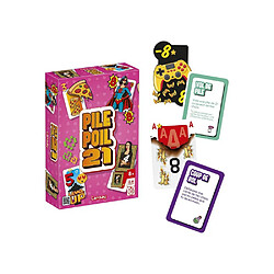 Lansay PILE POIL 21 Jeu de cartes party 2-6 joueurs