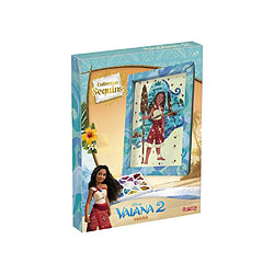 Lansay 20333 Kit encadré sequins Vaiana - Loisirs créatifs 7+