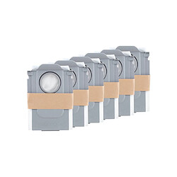 Roborock RRDE-CDYCX0-QREVO-06 Sacs poussière 6 pièces gris pour Qrevo/S8 MaxV Ultra