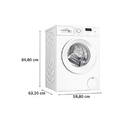 Bosch WGE03400FG - Blanc pas cher
