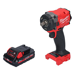 Milwaukee M18 FIW2F12-301 Clé à choc sans fil 18 V 339 Nm 1/2" + 1x 3,0 Ah - sans chargeur
