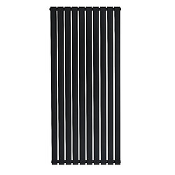 Monstershop Radiateur Plat à 1 Colonne 1600 x 700 mm en Acier Noir Verticale
