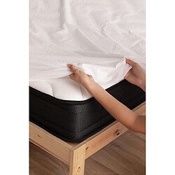 Dream&Co Protège-matelas en Rizo 100% Coton Naturel de 105x190/200, Respirant, Imperméable