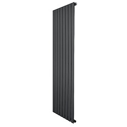 Monstershop Radiateur Plat à 1 Colonne 1600 x 560 mm en Acier Gris Anthracite Verticale