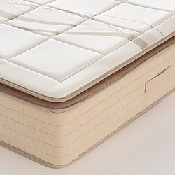 Avis Dream&Co Matelas PREMIUM 90x200, Visco, Latex, Ressorts ensachés, Fermeté Moyenne, 31 cm, CALYPSO