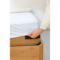 Dream&Co PACK PREMIUM Oreiller Viscoélastique 2x80 + Protège-matelas PREMIUM Tencel de 160x190/200 pas cher