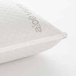 Avis Dream&Co Oreiller viscoélastique Aloe Vera 80, fermeté moyenne, ergonomique et adaptable