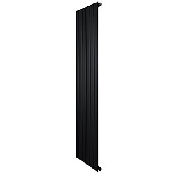 Monstershop Radiateur Plat à 1 Colonne 1600 x 420 mm en Acier Noir Verticale