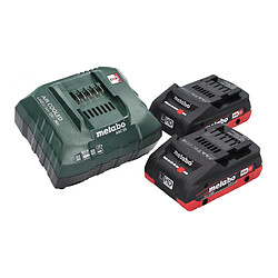 Avis Metabo SGS 18 LTX Q Cisaille à gazon et arbustes sans fil 18 V + 2x 4,0 Ah + Chargeur