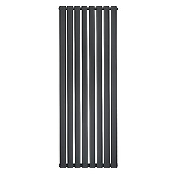 Monstershop Radiateur Plat à 1 Colonne 1600 x 560 mm en Acier Gris Anthracite Verticale