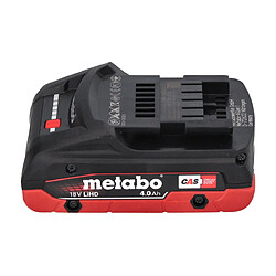 Avis Metabo SGS 18 LTX Q Cisaille à gazon et arbustes sans fil 18 V + 1x 4,0 Ah - sans chargeur