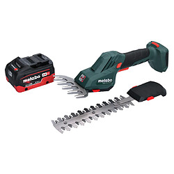 Metabo SGS 18 LTX Q Cisaille à gazon et arbustes sans fil 18 V + 1x 5,5 Ah - sans chargeur