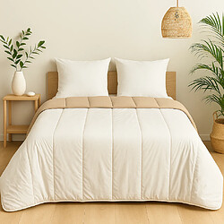 Mortreux Couette Beige/Sable - Légère - 2 personnes - 240x260 - 13243-2