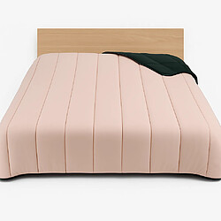 Mortreux Couette Rose/Noir - Légère - 2 personnes - 220x240 - 13242-2