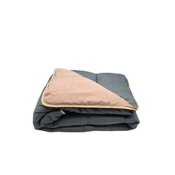 Avis Mortreux Couette Gris Foncé / Sable - Légère - 1 personne - 140x200 - 13241-4