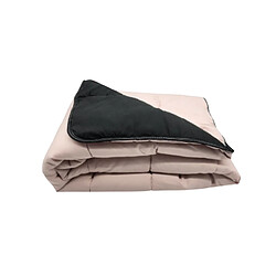 Acheter Mortreux Couette Rose Pale/Noir - Légère - 1 personne - 140x200 - 13241-3