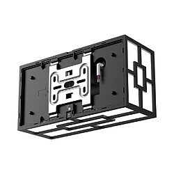 BRAYTRON Applique murale LED 20W 3en1 IP44 Noir