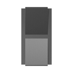 BRAYTRON Applique murale LED Extérieure 2x6W 3en1 IP65 Gris