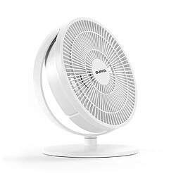 Ventilateur de table 25cm 12w blanc - HELI-1 - SUPRA