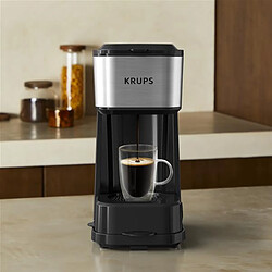 Cafetière filtre 3 tasses 1000w inox - KM207D10 - KRUPS pas cher
