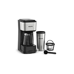 Avis Cafetière filtre 3 tasses 1000w inox - KM207D10 - KRUPS