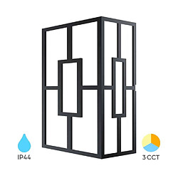 BRAYTRON Applique murale LED 20W 3en1 IP44 Noir