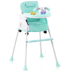 Twinky Ensemble Chaise Haute Et Poussette 2 En 1 (Vert Menthe)