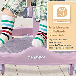 Twinky Trotteur Avec Tapis De Sol (Rose)