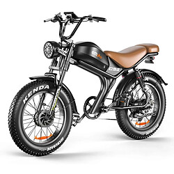 Vélo électrique EMOKO C93 - Dual Moteur 2000W - Batterie Amovible 23Ah - Autonomie 100 km