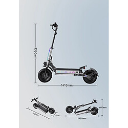 Trottinette Electrique Pliable OOTD T90- Moteur 4200W(2100W+2100W) - Batterie 60V 31.2Ah