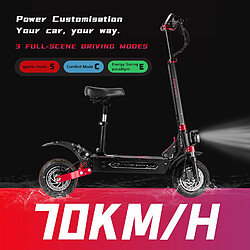 Avis Trottinette électrique BOYUEDA Q7 Pro,Double moteurs 3200W,Vitesse 70km/h,batterie 52V28Ah