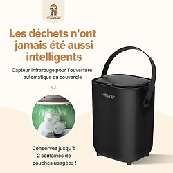 Avis Twinky Poule À Couches Anti-odeurs Sans Cassette Noire
