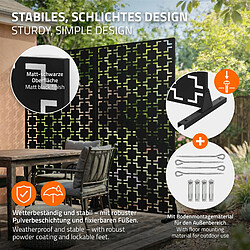 Avis Brise-vue métallique milano ML-Design 90x180cm