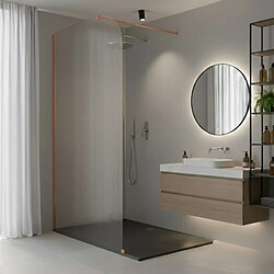 Avis OTITEC Paroi de douche italienne LUCIA - 120 x 195 cm - gauche