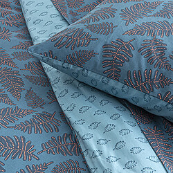 Avis Origin Housse de couette en Bambou - 140 x 200 cm - Bleu Paon