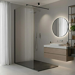 Avis Otitec Paroi de douche Lucia - 100 x 195 cm - Gauche - Chrome