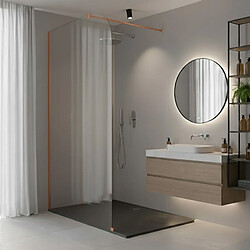 Avis Otitec Paroi de douche LUCIA Clear - 110 x 195 cm - Gauche