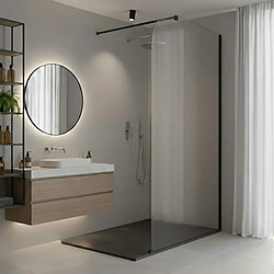 Avis Otitec LUCIA Paroi de douche italienne flûtée - 120 x 195 cm - Droite