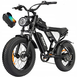Vélo électrique Ridstar /YVY Q20 - Moteur 1000W - Batterie Amovible 15Ah - Autonomie 90 km