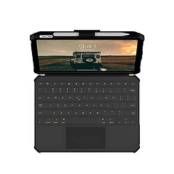 UAG Étui Folio pour iPad 11 pouces avec Clavier USB-C AZERTY et Trackpad Multi-Touch Noir