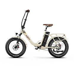 Avis Onesport OT16 Max Vélo électrique 20" Motuer 500W 48V 18AH Beige