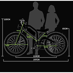Vélo Électrique - DUOTTS N26 - 1500W - Batterie Samsung 48V 20Ah - Autonomie 120 km pas cher