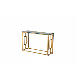 Homy France Console Gold Transparent 120x40x78 cm SOPHIE