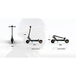 Acheter Trottinette Électrique pliable KUKIRIN G2 Master - Moteur 2*1000W - Batterie 52V 20.8Ah