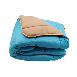 Acheter Mortreux Couette Bicolore Bleu Ciel/Sable - Mi-saison - 240x260 - 12984-6