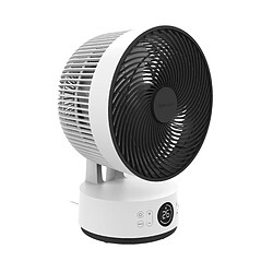 Ventilateur table MeacoFan Sefte 10 blanc, silencieux, sans balais, telecommande