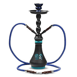 Chicha Midnight Bleue 45 cm 2 Tuyaux