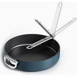 Joseph Joseph Poele JJ Space 30 cm antiadhesive, manche pliable, induction, four 232C